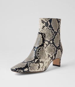 DARHL MO BLACK BEIGE SNAKE