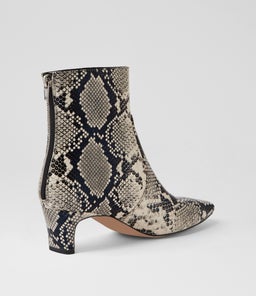 DARHL MO BLACK BEIGE SNAKE