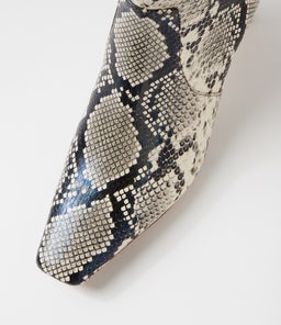 DARHL MO BLACK BEIGE SNAKE