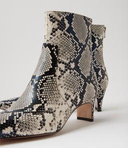 DARHL MO BLACK BEIGE SNAKE