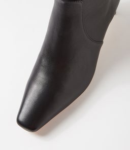 DARHL MO BLACK LEATHER