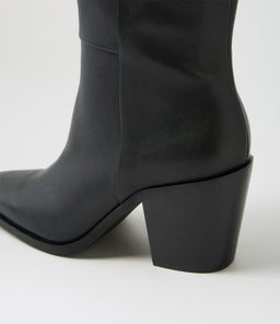 FANTON MO BLACK BLACK SOLE LEATHER