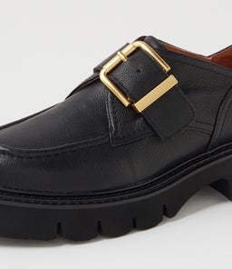KIVIA MO BLACK BLACK LEATHER