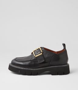 KIVIA MO BLACK LEATHER