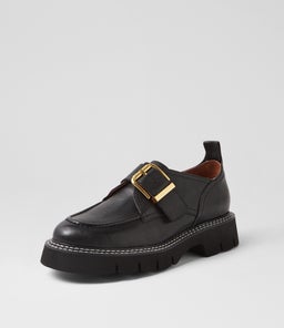 KIVIA MO BLACK LEATHER