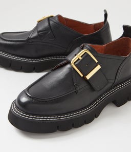 KIVIA MO BLACK LEATHER