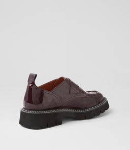 KIVIA MO BURGUNDY PATENT LEATHER