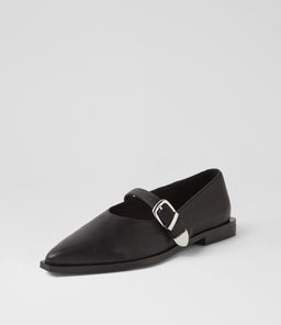 LUSSIE MO BLACK LEATHER