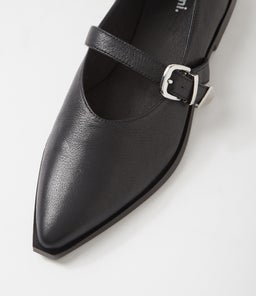 LUSSIE MO BLACK LEATHER