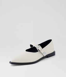 LUSSIE MO CREAM LEATHER