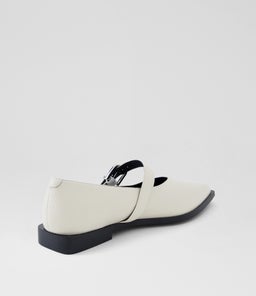 LUSSIE MO CREAM LEATHER