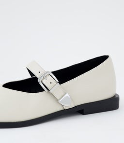 LUSSIE MO CREAM LEATHER