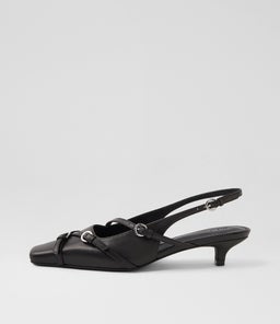 YASHI MO BLACK LEATHER