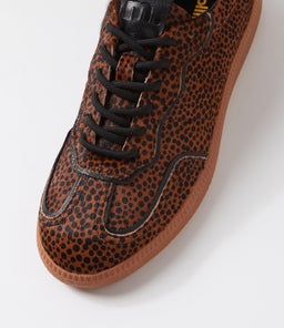 DANSSING MO LEOPARD SPOT BLACK PONY LEATHER