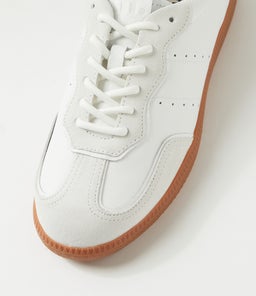 DANSSING MO WHITE BLACK SUEDE LEATHER