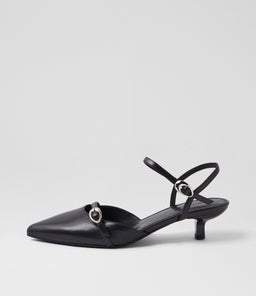 CINZIA MO BLACK LEATHER