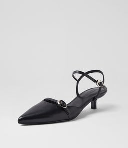 CINZIA MO BLACK LEATHER