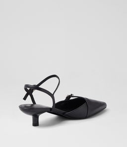 CINZIA MO BLACK LEATHER