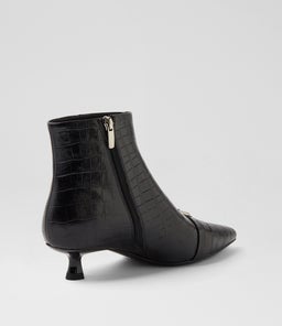 CAILEN MO BLACK CROC LEATHER