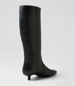 CESARINA MO BLACK LEATHER