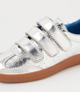 DANELA MO SILVER WHITE LEATHER