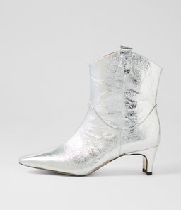 DIARLIA MO SILVER FOIL LEATHER