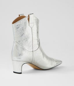 DIARLIA MO SILVER FOIL LEATHER