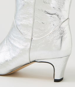 DIARLIA MO SILVER FOIL LEATHER