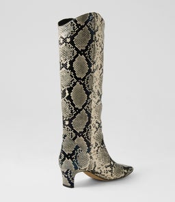 DIDGET MO BLACK BEIGE SNAKE