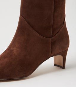 DIDGET MO RICH BROWN SUEDE