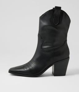 FABLEE MO BLACK LEATHER