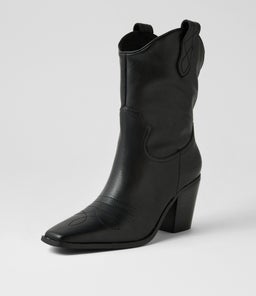 FABLEE MO BLACK LEATHER