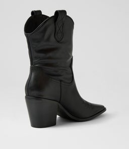 FABLEE MO BLACK LEATHER