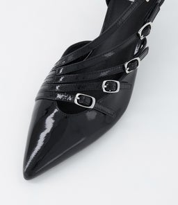 GORDIA MO BLACK PATENT LEATHER