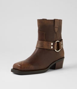 HARLEE MO SMOKEY BROWN LEATHER