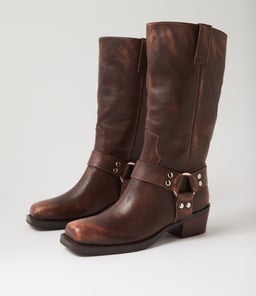 HERVEE MO SMOKEY BROWN LEATHER