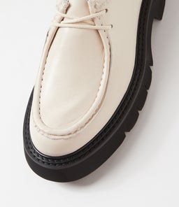 KEANNA MO CREAM LEATHER