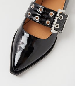 LINSA MO BLACK PATENT LEATHER