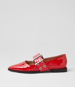 LINSA MO RED PATENT LEATHER