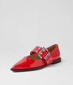 LINSA MO RED PATENT LEATHER