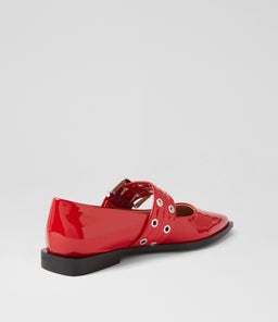 LINSA MO RED PATENT LEATHER