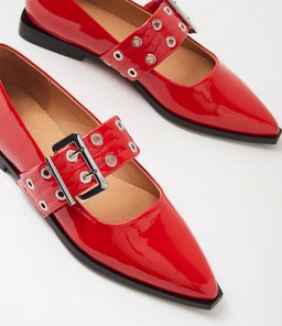 LINSA MO RED PATENT LEATHER