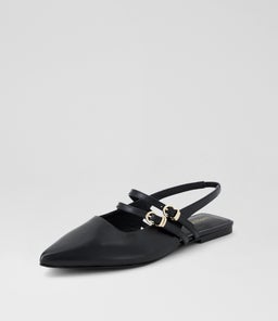 MANDEUR MO BLACK LEATHER