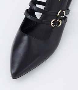 MANDEUR MO BLACK LEATHER
