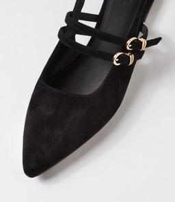 MANDEUR MO BLACK SUEDE