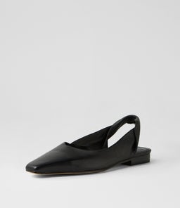 ODETE MO BLACK LEATHER