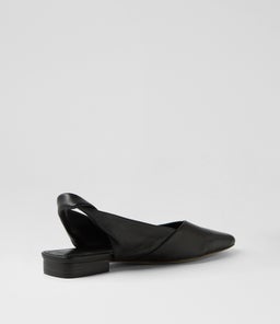 ODETE MO BLACK LEATHER