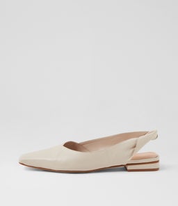ODETE MO CREAM LEATHER