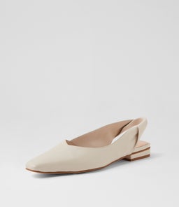 ODETE MO CREAM LEATHER