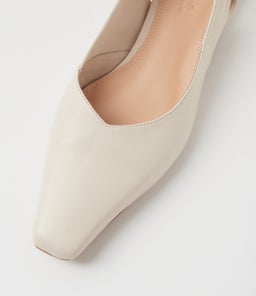 ODETE MO CREAM LEATHER